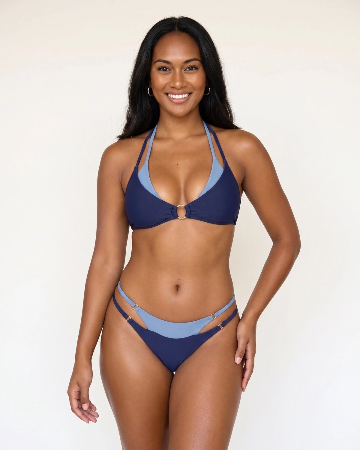Moana, vue studio du maillot porté